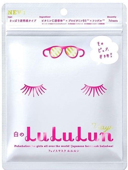 best japanese skincare products lululun face mask fresh clear