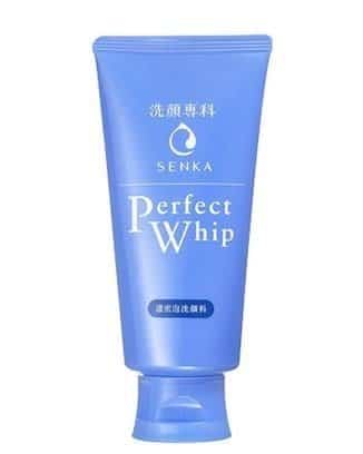 best japanese skincare products shiseido senka perfect whip