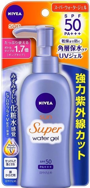 Nivea Sun Protect Super Water Gel best japanese sunscreen