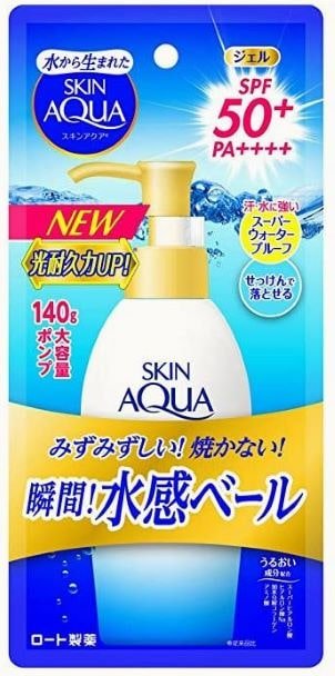 Skin Aqua Super Moisture Gel best japanese sunscreen