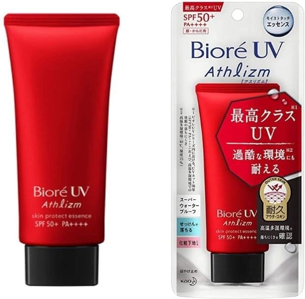 kao biore uv Athlizm Skin Protect Essence Sunscreen best japanese sunscreen