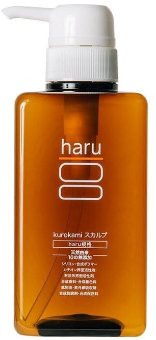 best japanese shampoo haru kurokami scalp shampoo